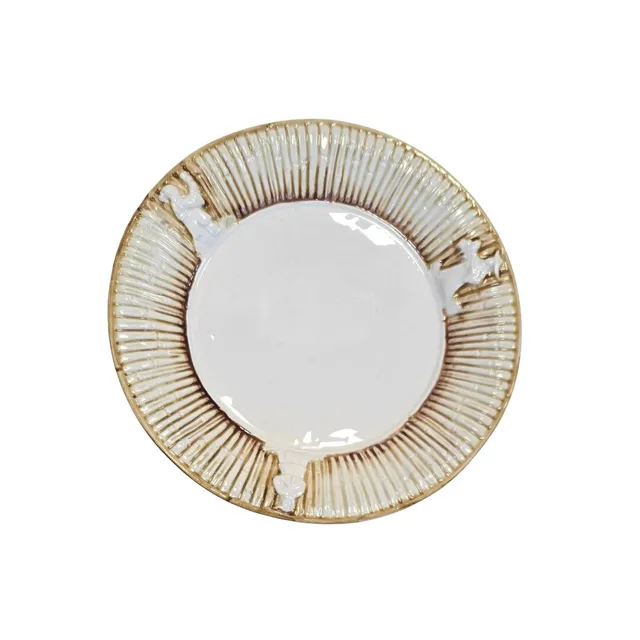 les-ottomans-chinoiserie-platzteller-aus-handbemalter-keramik image 1
