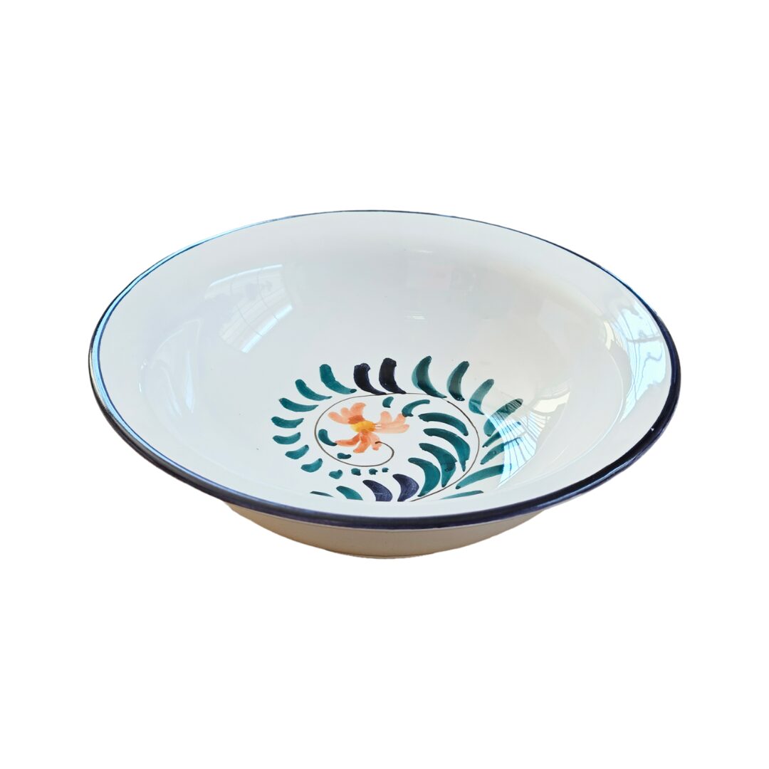 les-ottomans-schale-keramik-handbemalt-floral image 1