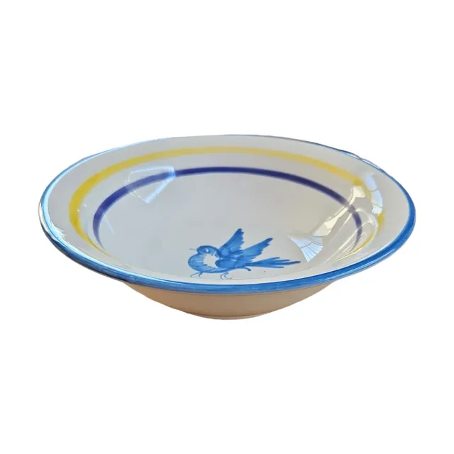 les-ottomans-schale-aus-keramik-handbemalt-v-gel-blumen image 1