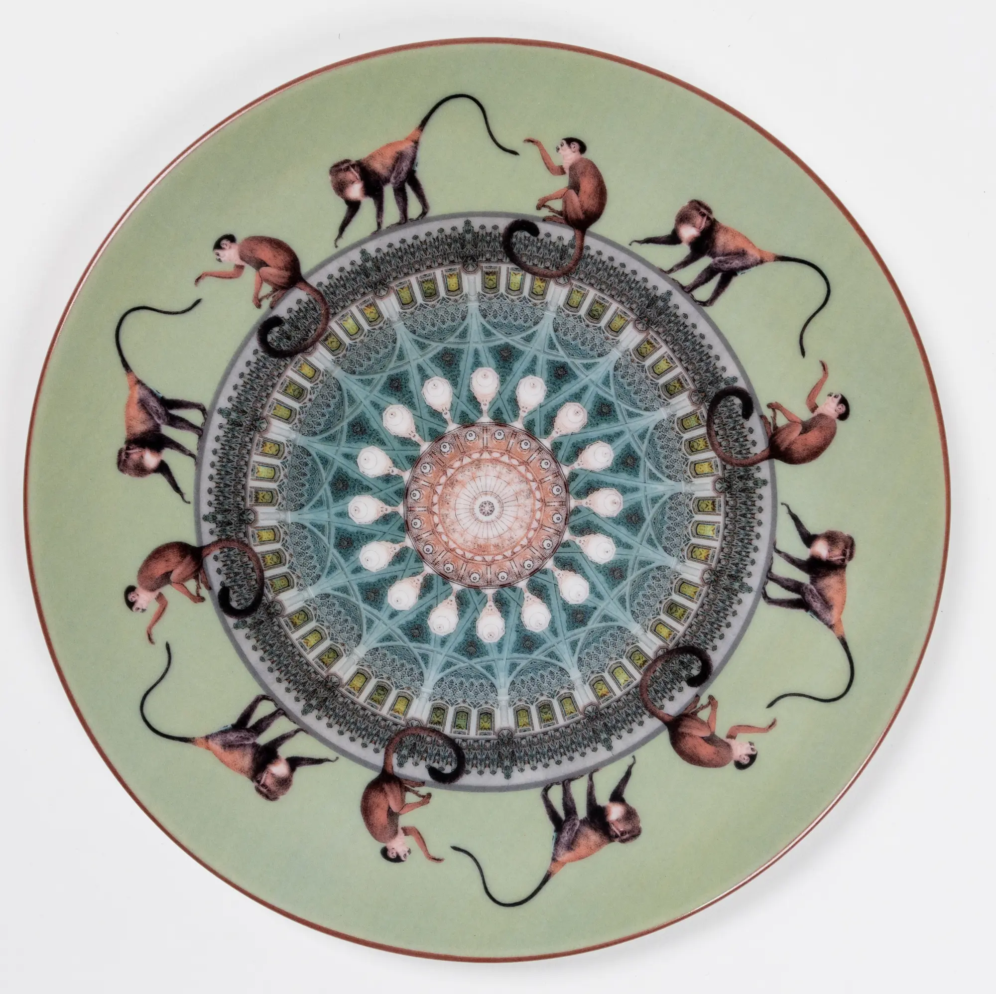 les-ottomans-costantinopoli-porzellan-speiseteller-3 image 1