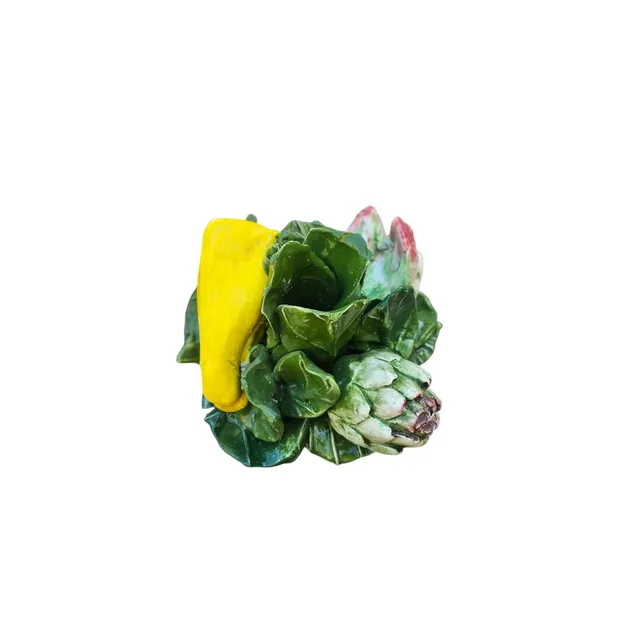les-ottomans-verdure-keramik-kerzenhalter-handbemalt-mit-gem-se-motiv image 1