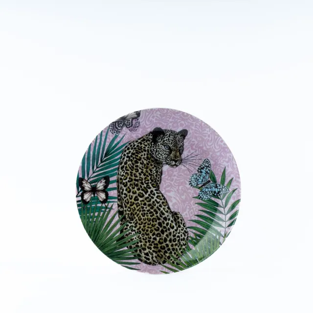 les-ottomans-x-matthew-williamson-dessertteller-porzellan-leopard image 1