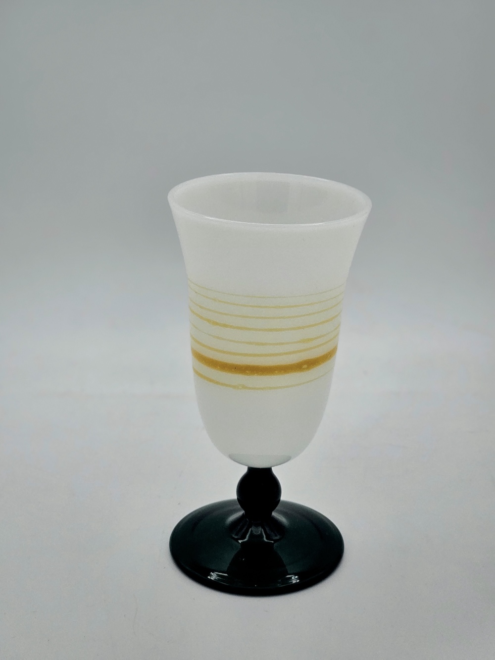 les-ottomans-glas-mit-gelben-streifen-trinkglas-tumbler image 2