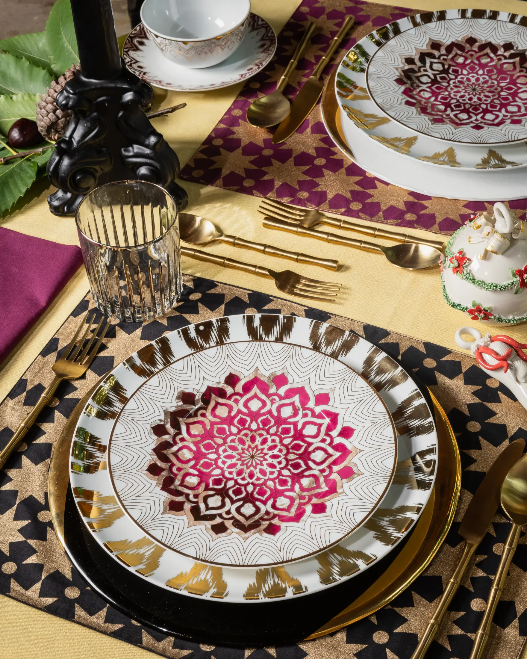 les-ottomans-uzg01-dessertteller-porzellan-uzbek-gold image 2