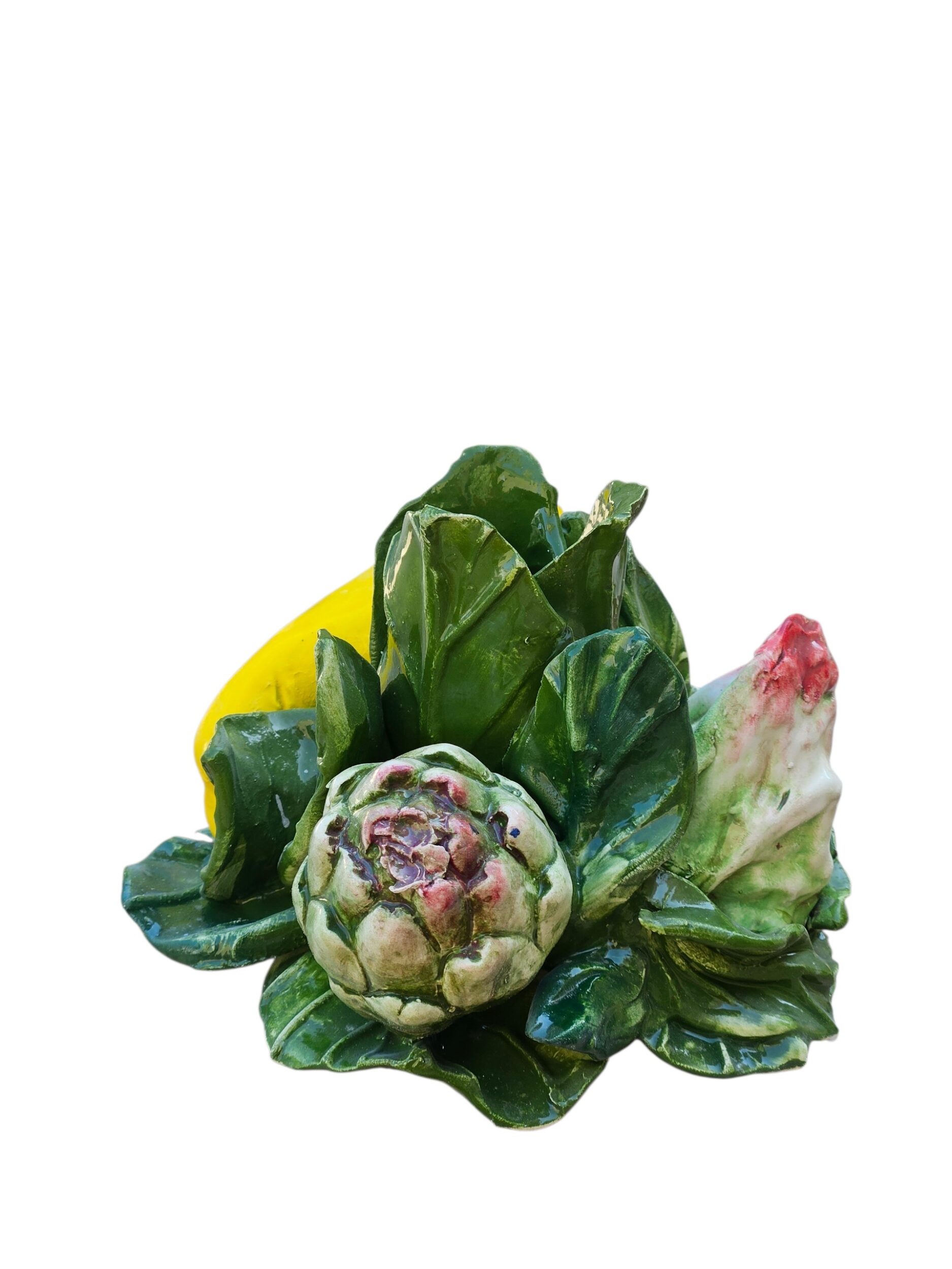 les-ottomans-verdure-keramik-kerzenhalter-handbemalt-mit-gem-se-motiv image 2