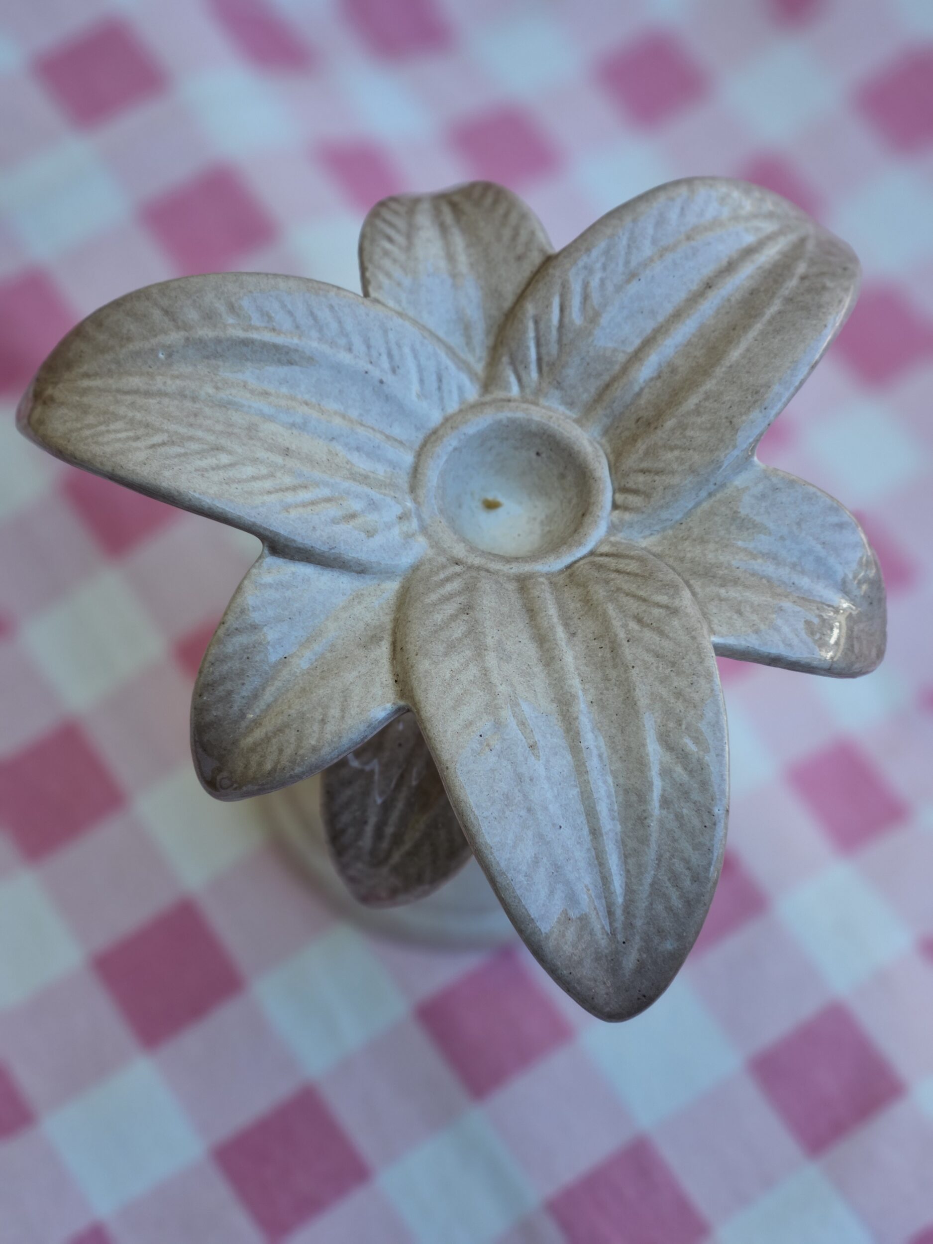 les-ottomans-palma-keramik-kerzenhalter-klein-handbemalt image 2
