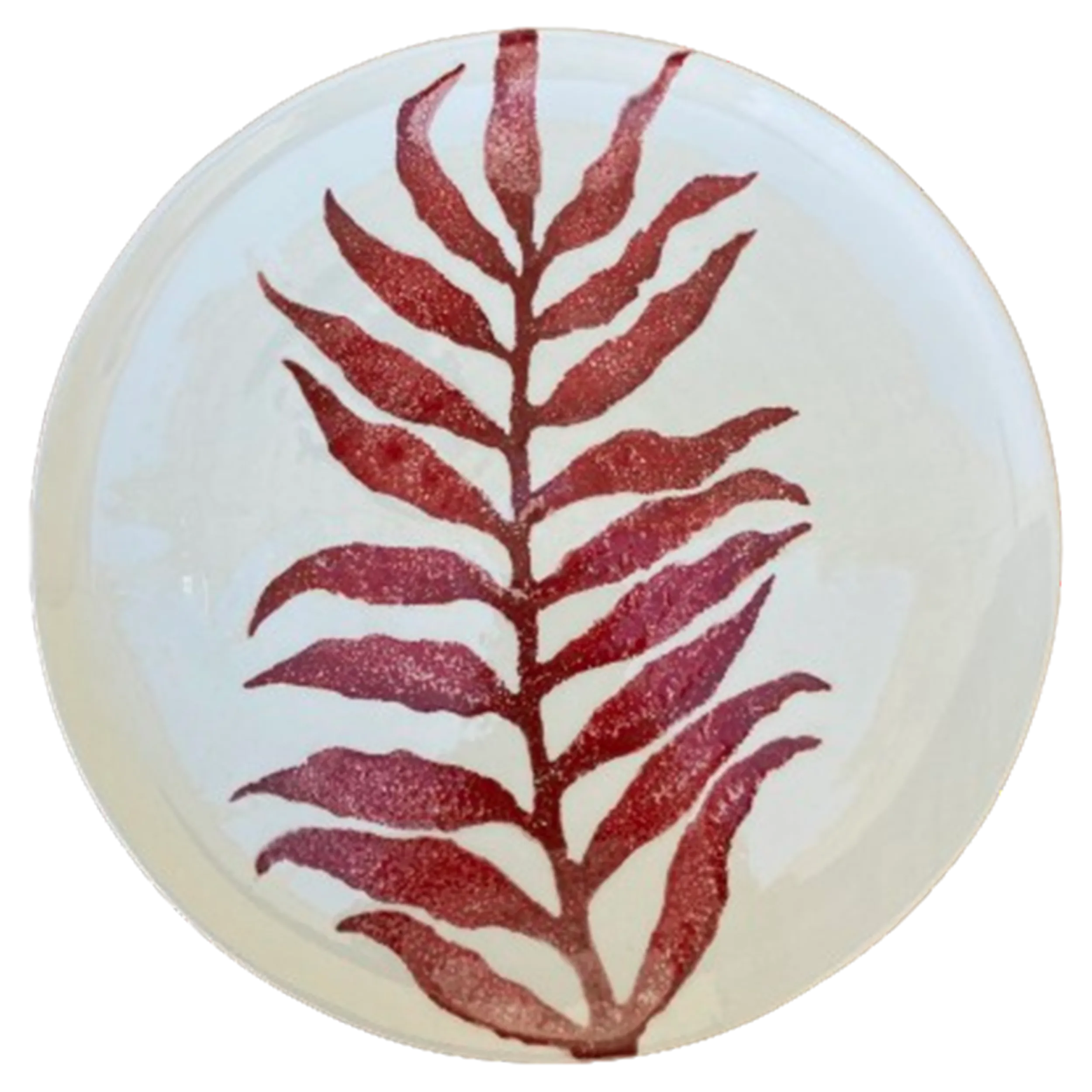 les-ottomans-teller-leaves-le02-keramik-blatt-dekor image 1