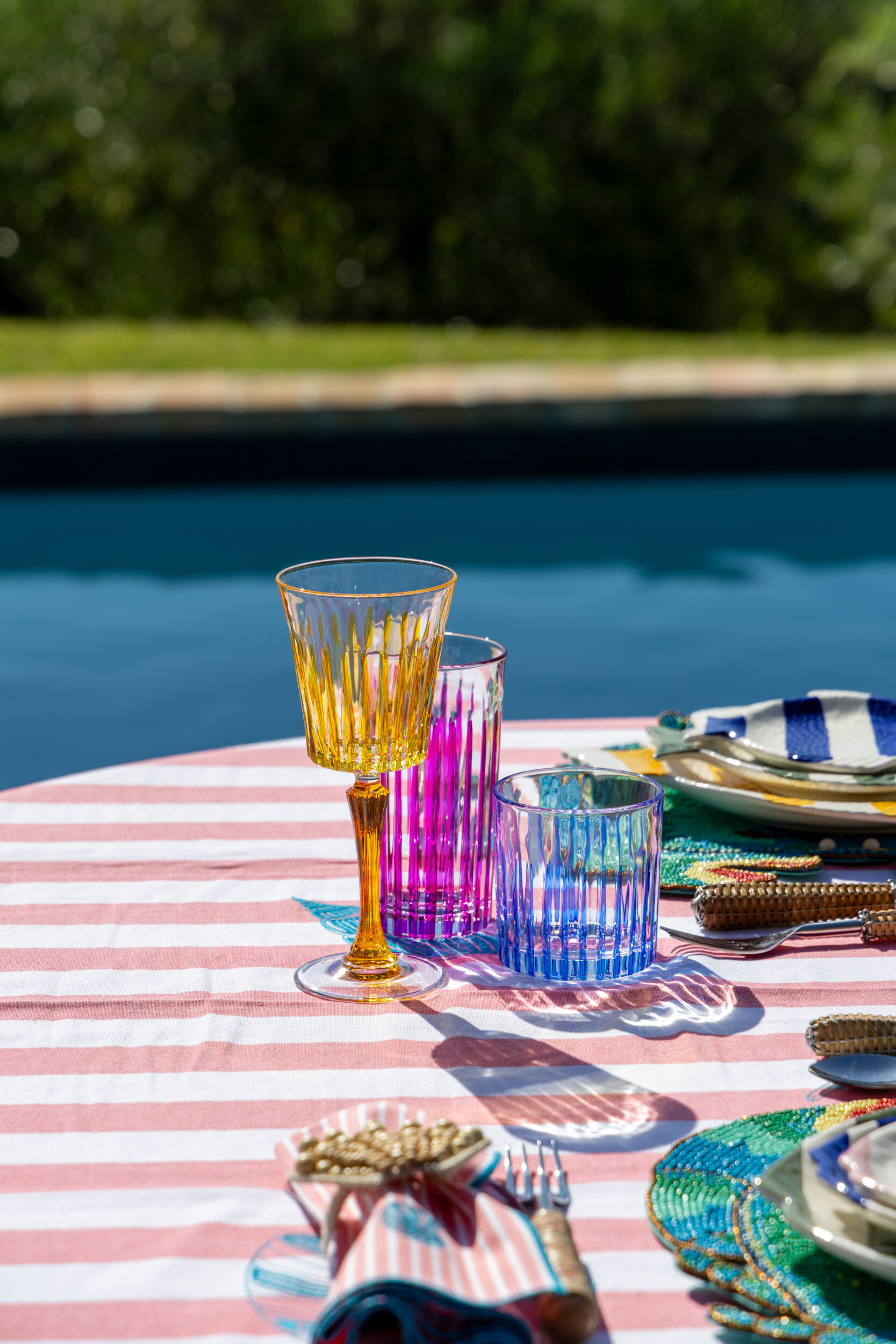 les-ottomans-tumbler-aus-kristall-handbemalt-4er-set-blau image 3