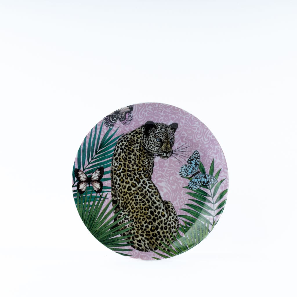 les-ottomans-x-matthew-williamson-dessertteller-porzellan-leopard image 1