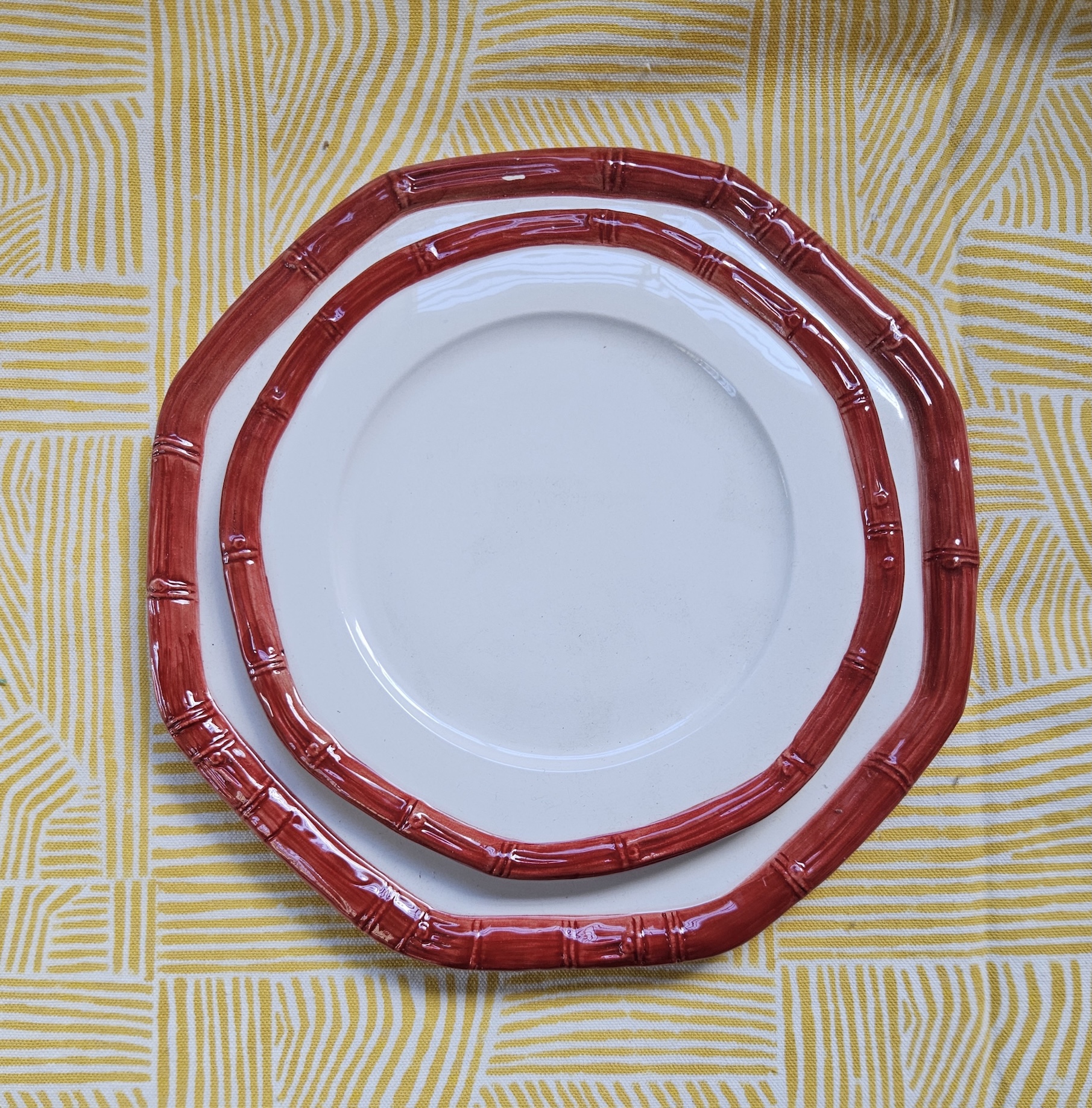 les-ottomans-bamb-rosso-keramikteller-2er-set-rot image 3