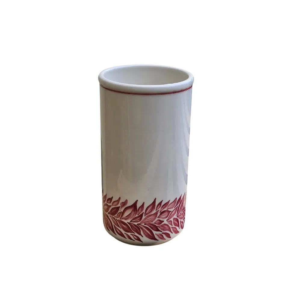 les-ottomans-keramikvase-palme-handbemalt image 1