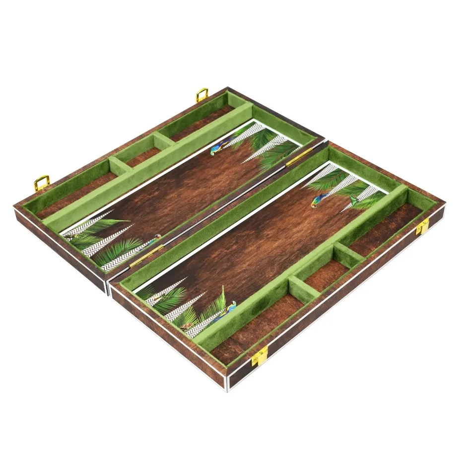 les-ottomans-backgammon-jungle-kompaktes-reisespiel-set image 1