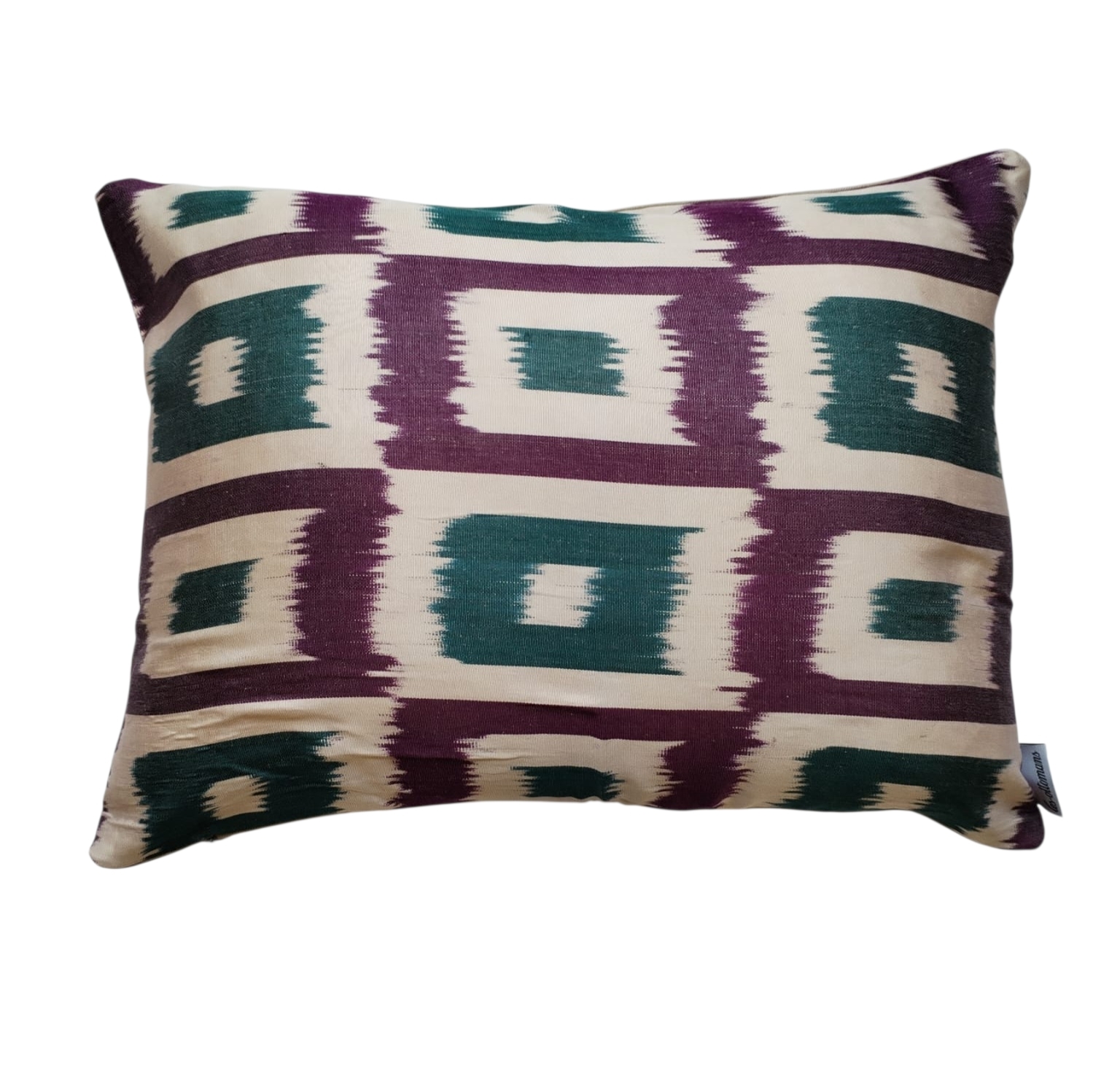 les-ottomans-ikat-seidenkissen-double-face-kissenbezug image 1