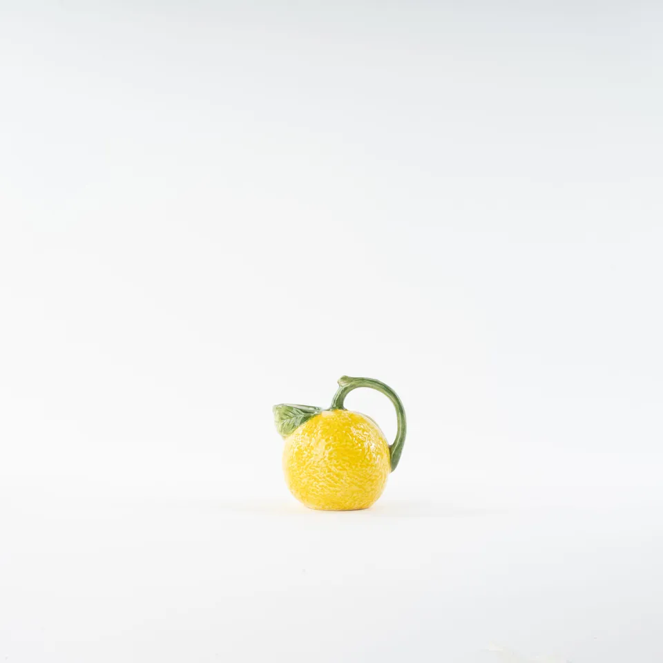 les-ottomans-frm03-milchkanne-keramik-handbemalt-limone-10-cm image 1