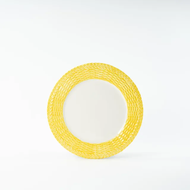 les-ottomans-wicker-platzteller-keramik-handbemalt image 1