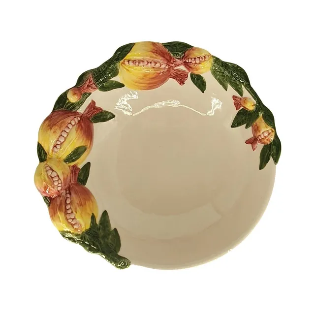 les-ottomans-pom08-salatsch-ssel-melograno-keramik-handbemalt image 1