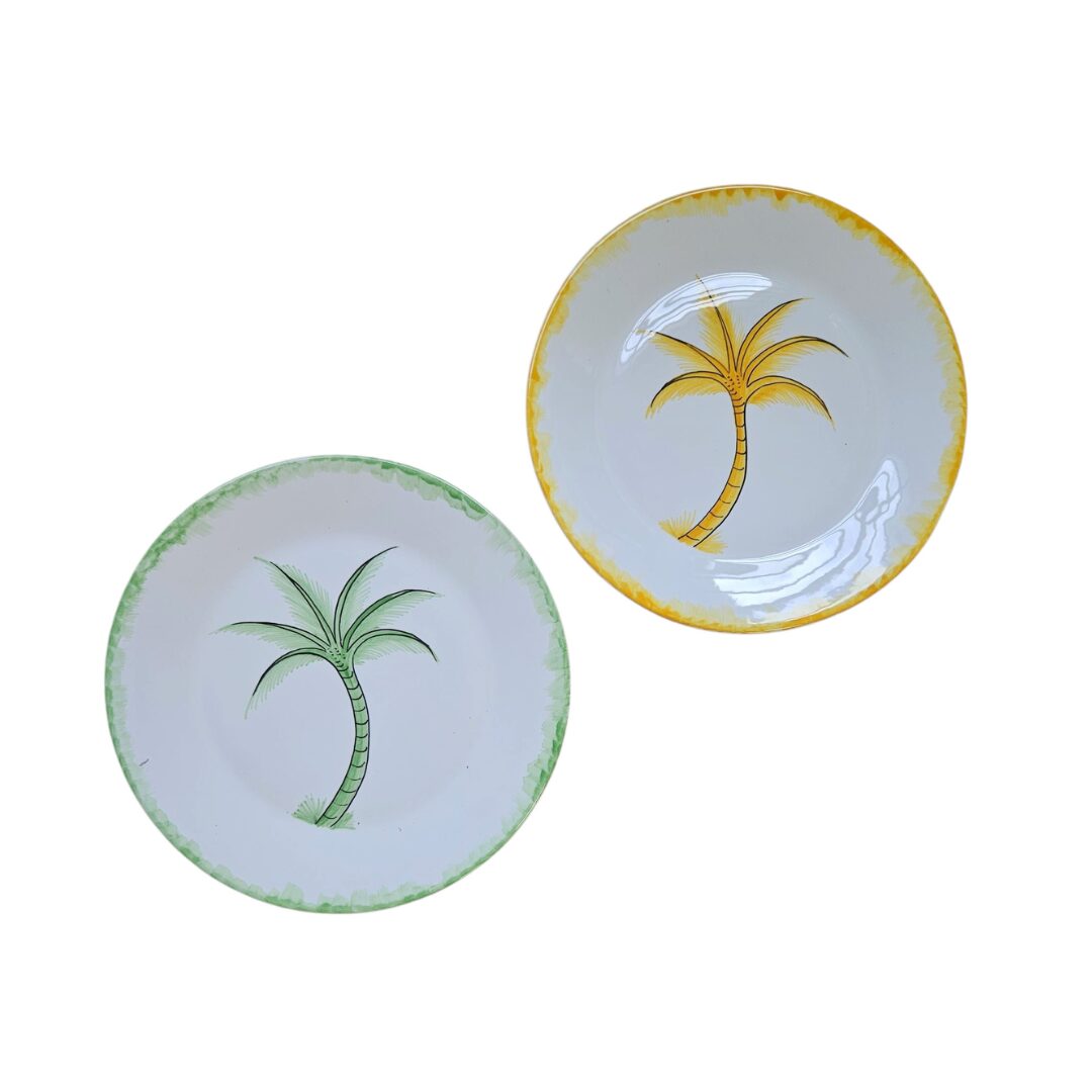 les-ottomans-palme-tellerset-aus-keramik-essteller-dessertteller image 1
