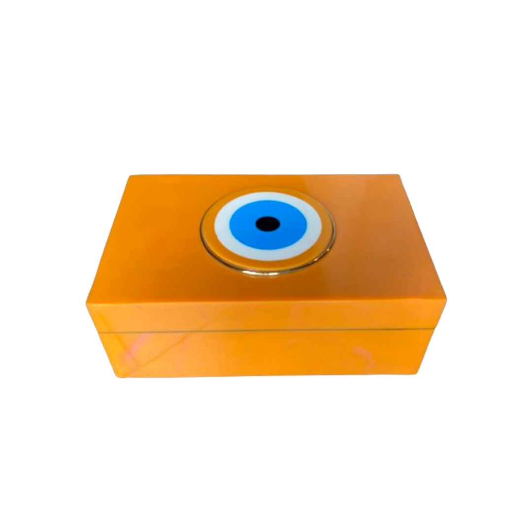 les-ottomans-all-seeing-eye-schmuckbox-aus-resin-orange image 1