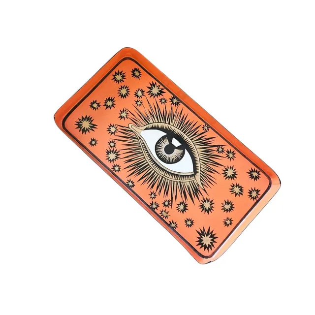 les-ottomans-all-seeing-eye-tablett-eisen-handbemalt-orange image 1