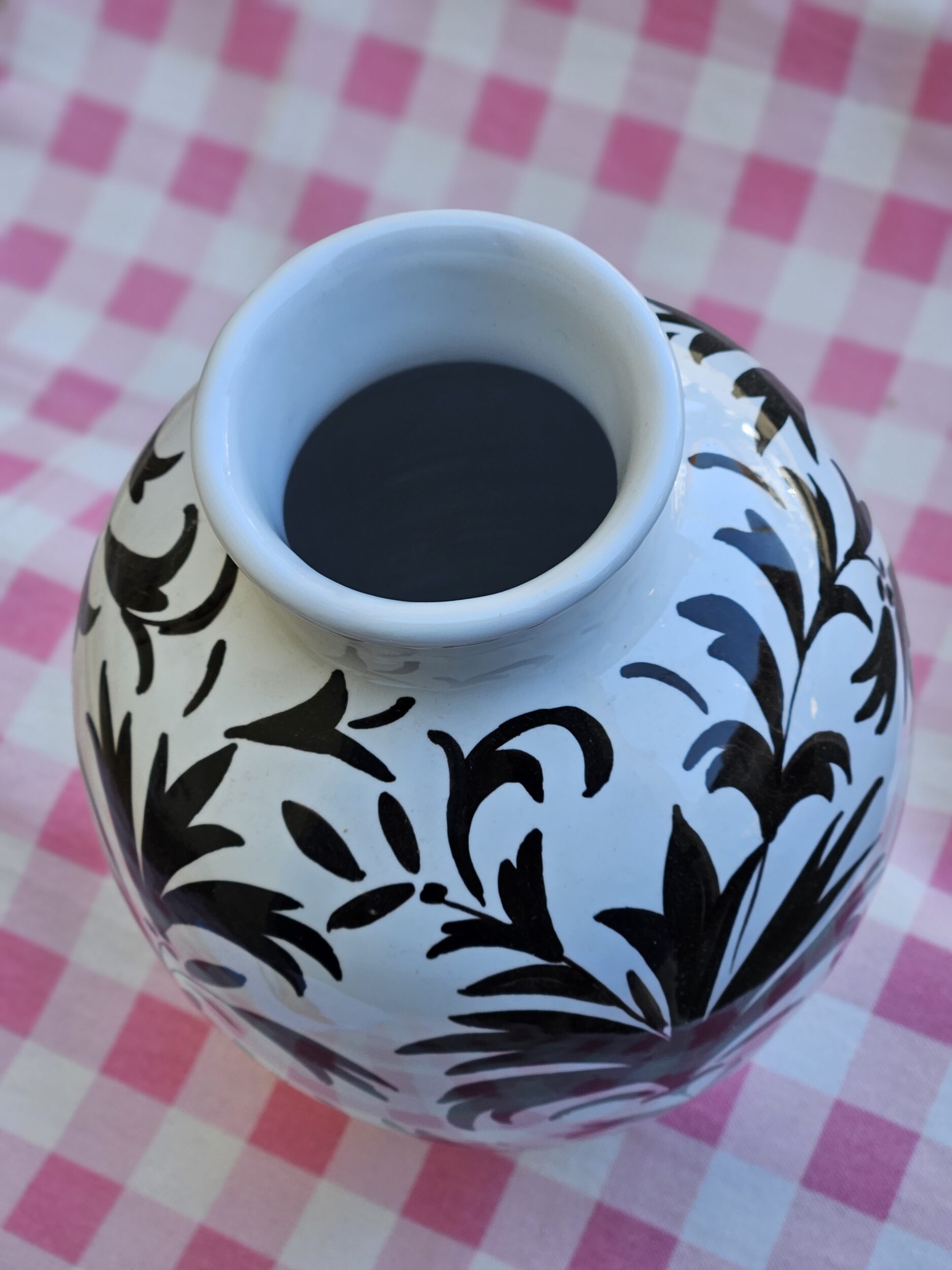 les-ottomans-vase-keramik-mit-handapplizierter-decalcomania image 3