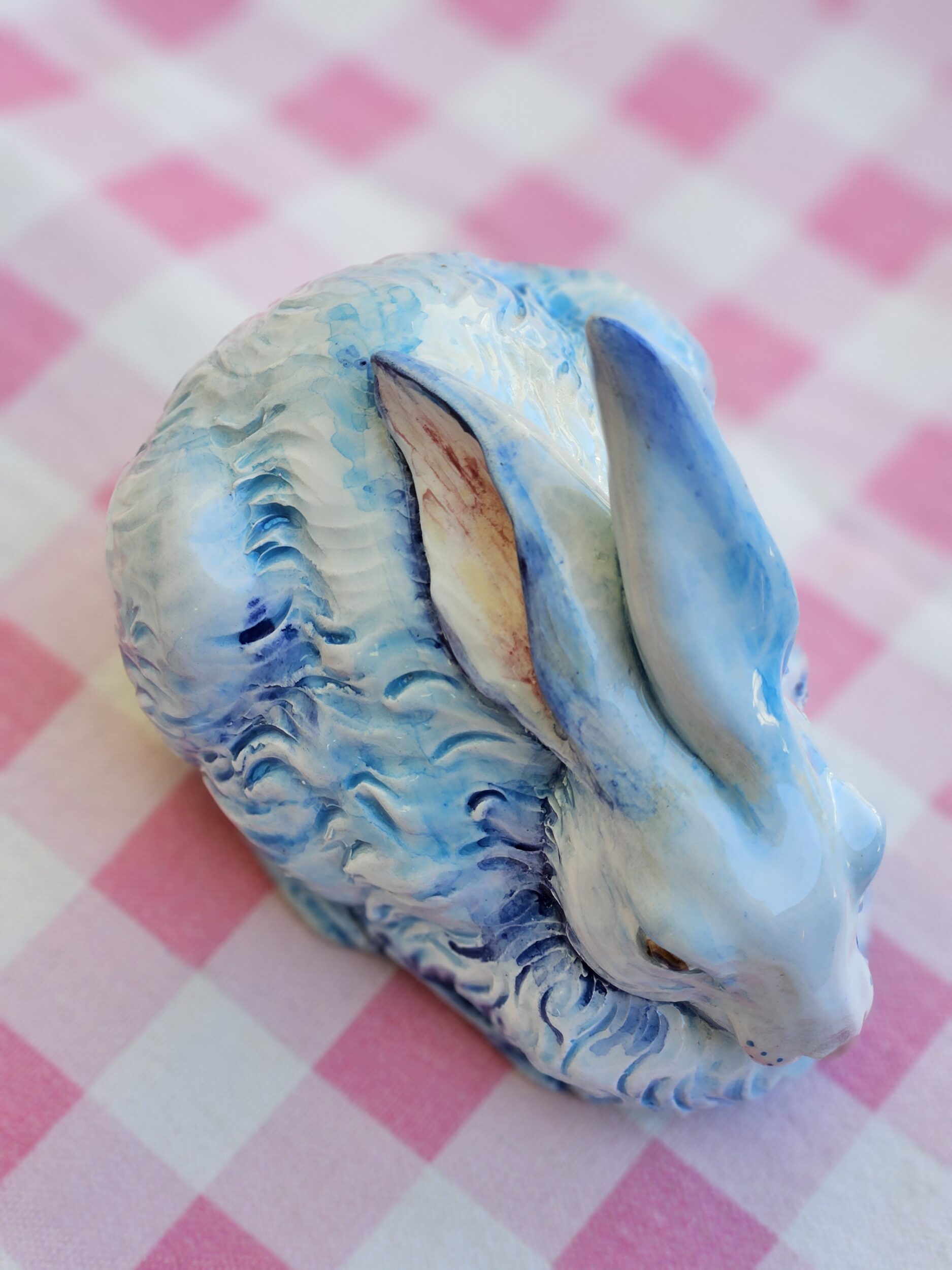 les-ottomans-hase-keramikfigur-handbemalt-osterdeko image 3