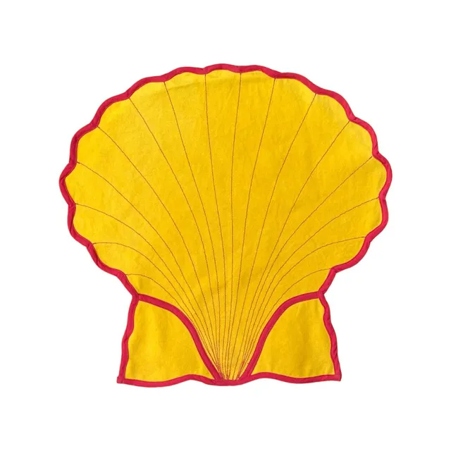 les-ottomans-iks18-platzsets-aus-baumwolle-in-muschelform image 1