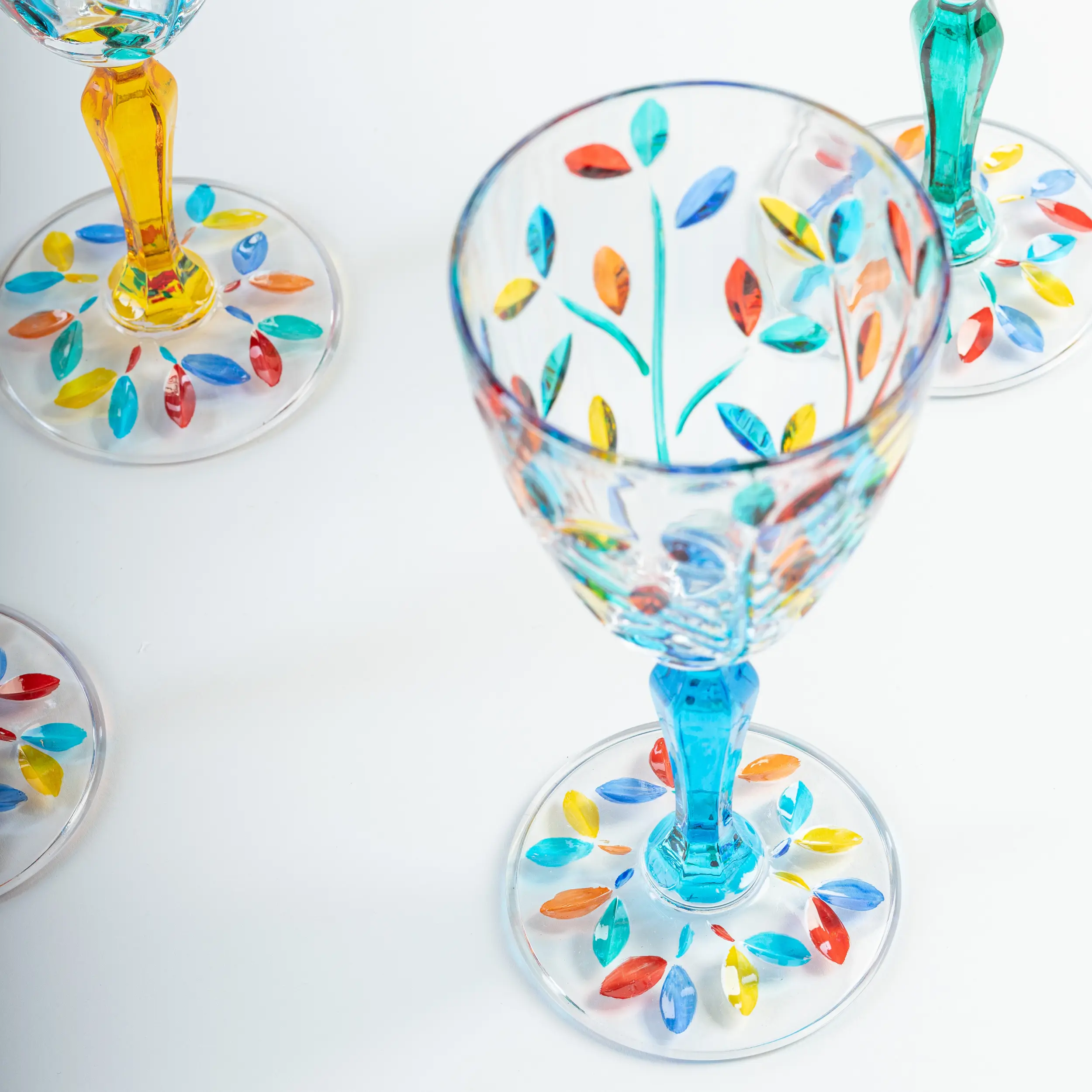 les-ottomans-weinkelche-kristall-multicolor-set-4-teilig image 4