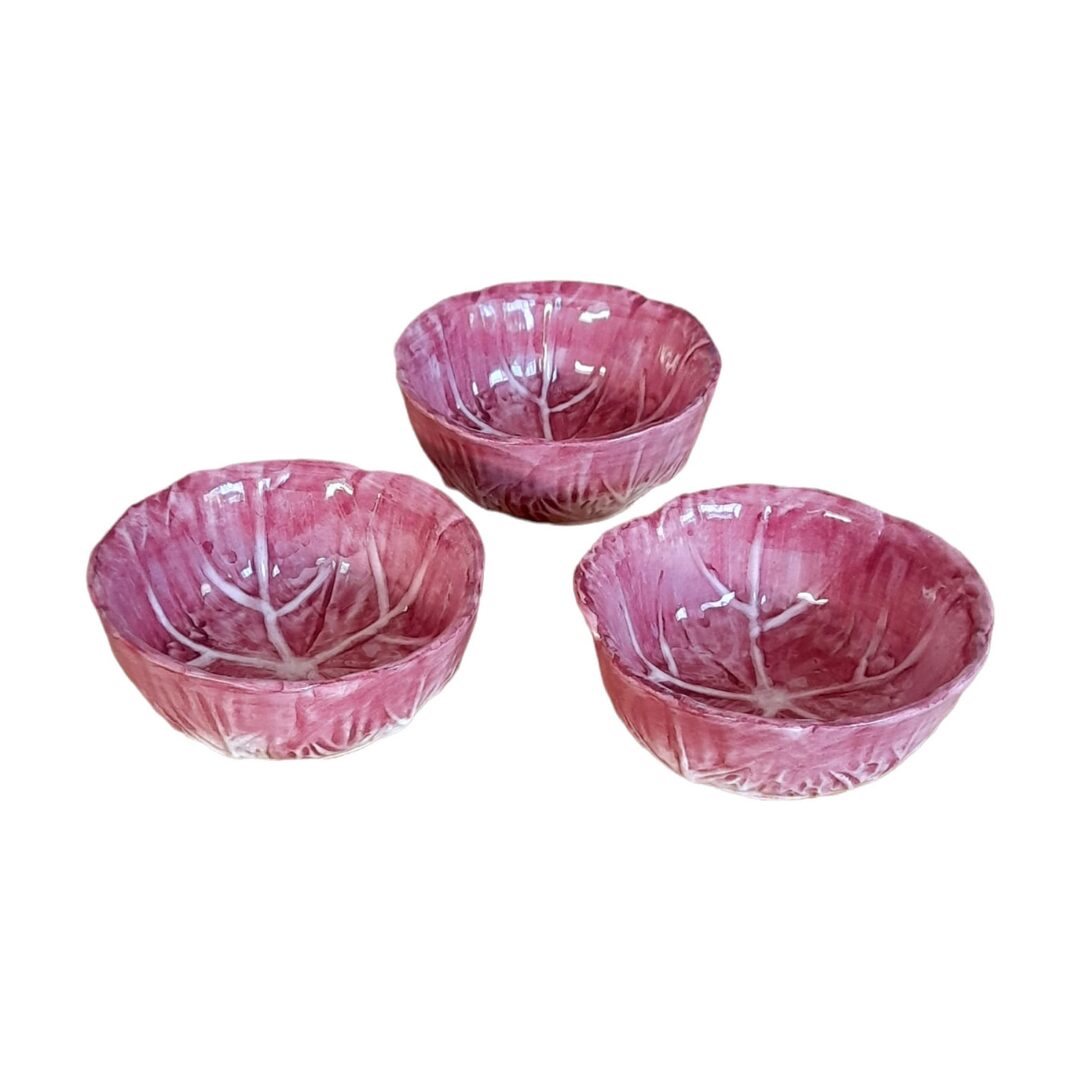 les-ottomans-radicchio-radb-schalen-3er-set-keramik-handbemalt image 1
