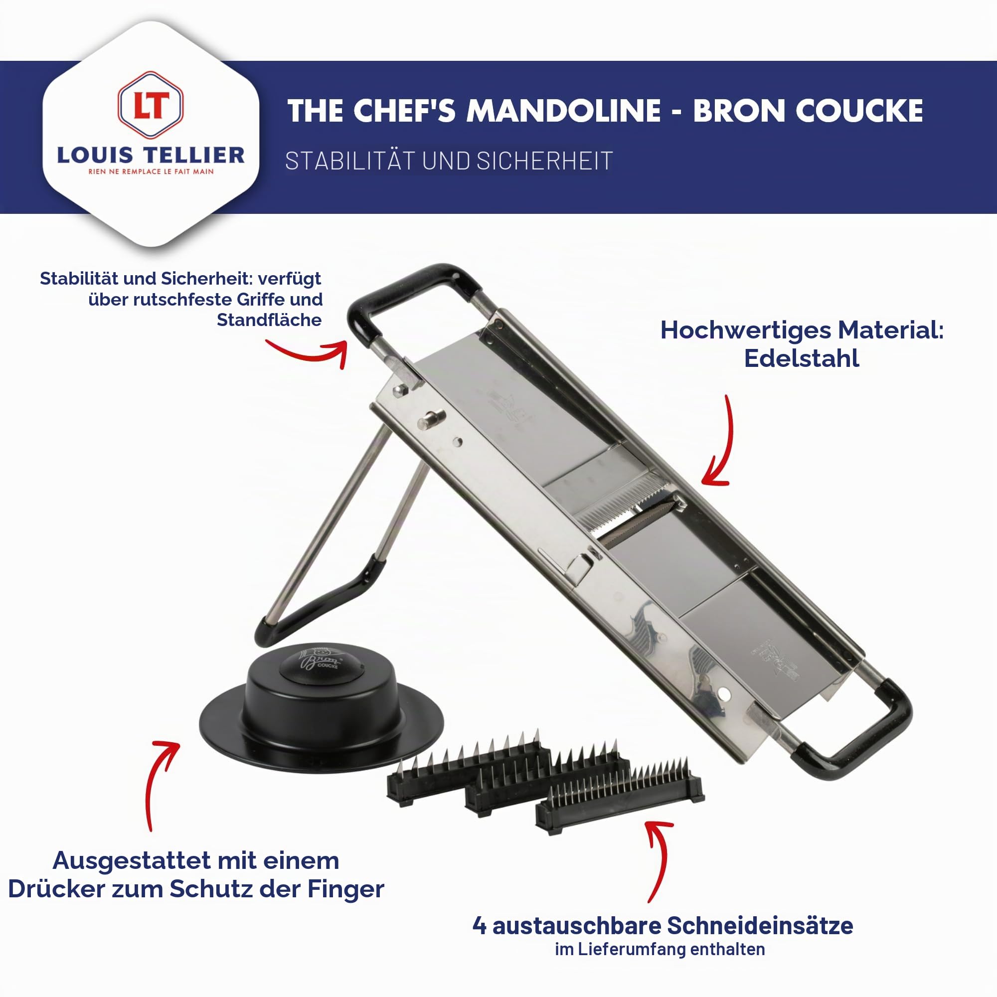 louis-tellier-mandoline-du-chef-38-5-cm-julienne-2-10-mm image 2