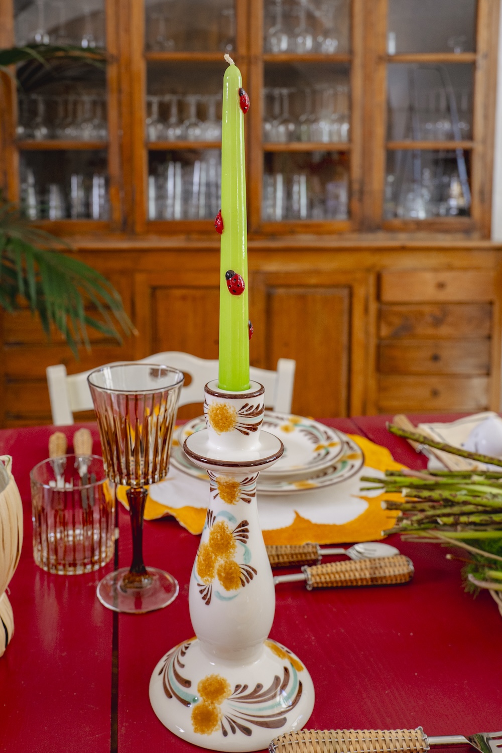 les-ottomans-the-farm-kerzenhalter-keramik-handbemalt image 2