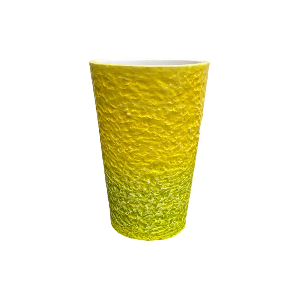 les-ottomans-becher-goblet-keramik-handbemalt-lemon-collection image 1
