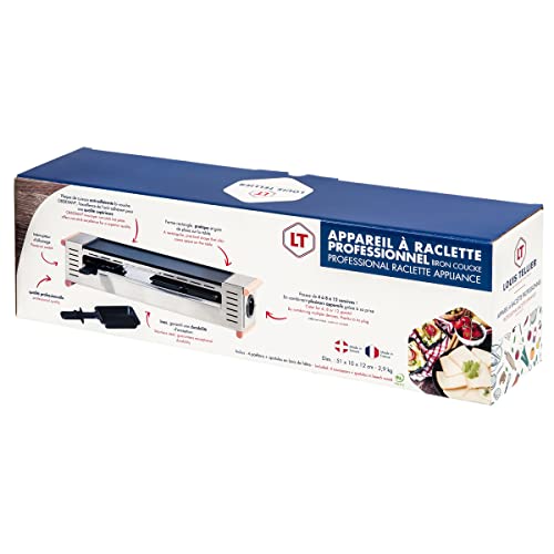 louis-tellier-profi-raclette-4-pf-nnchen-antihaft-600-w-edelstahl image 5