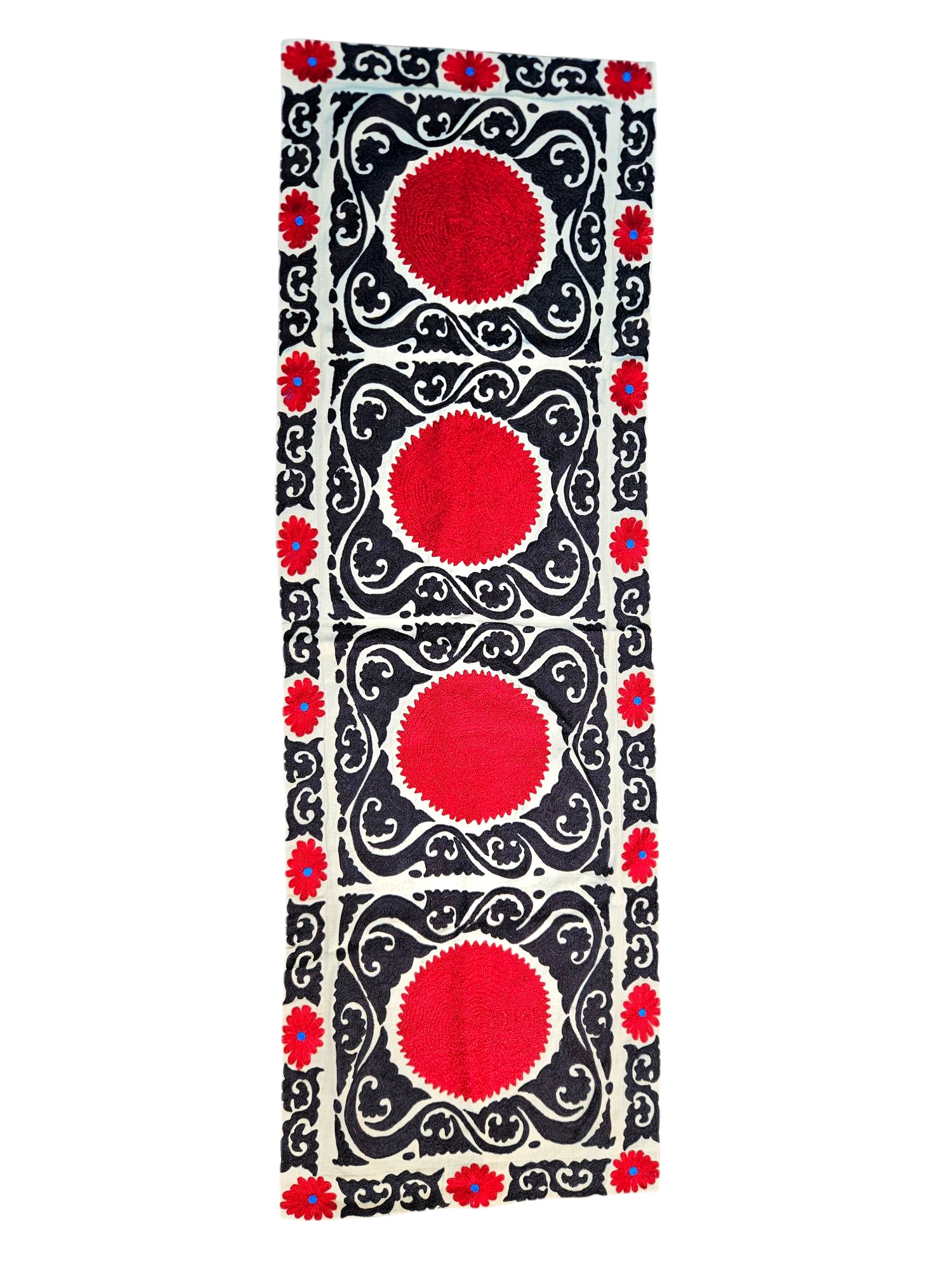 les-ottomans-tischl-ufer-bestickter-baumwoll-runner image 2
