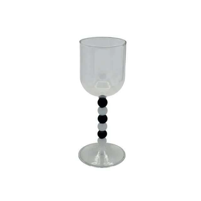 les-ottomans-weinkelch-hoch-mit-perlen-dunkelblau-glas image 1