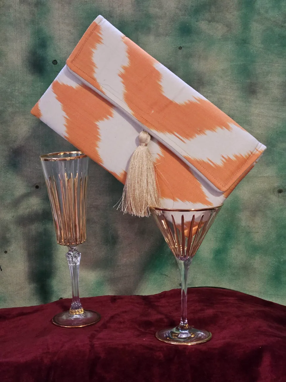 les-ottomans-pochette-ikat-103-clutch image 1