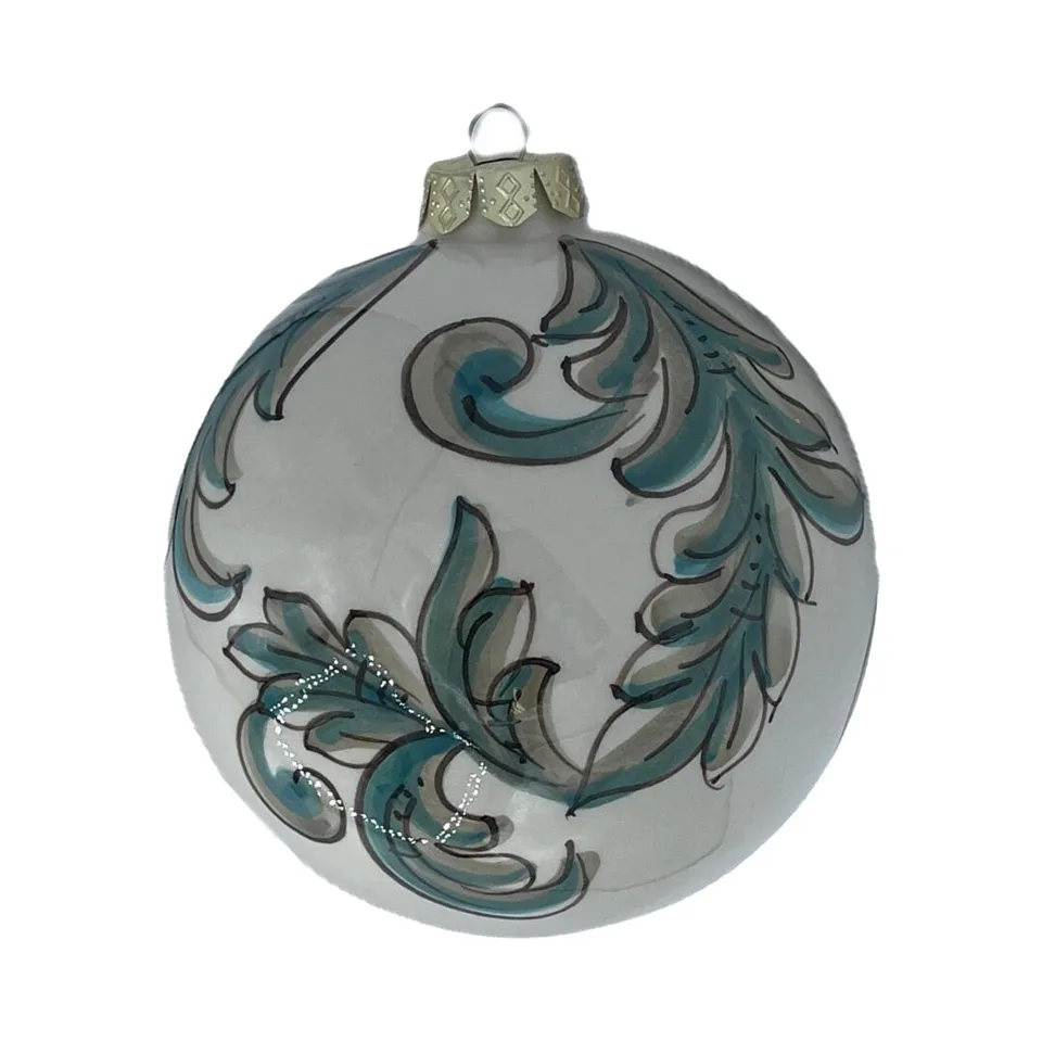 les-ottomans-cbh28-christbaumkugel-keramik-handbemalt image 1