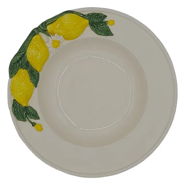 les-ottomans-limoni-lmn13-suppenschale-handbemalte-keramik image 1