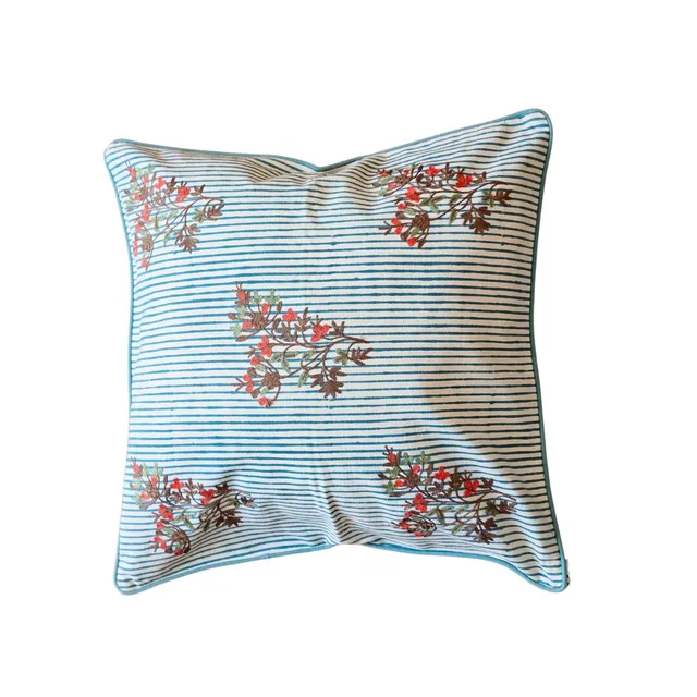 les-ottomans-kissenbezug-aus-baumwolle-handdruck-mit-blumenstickerei image 1