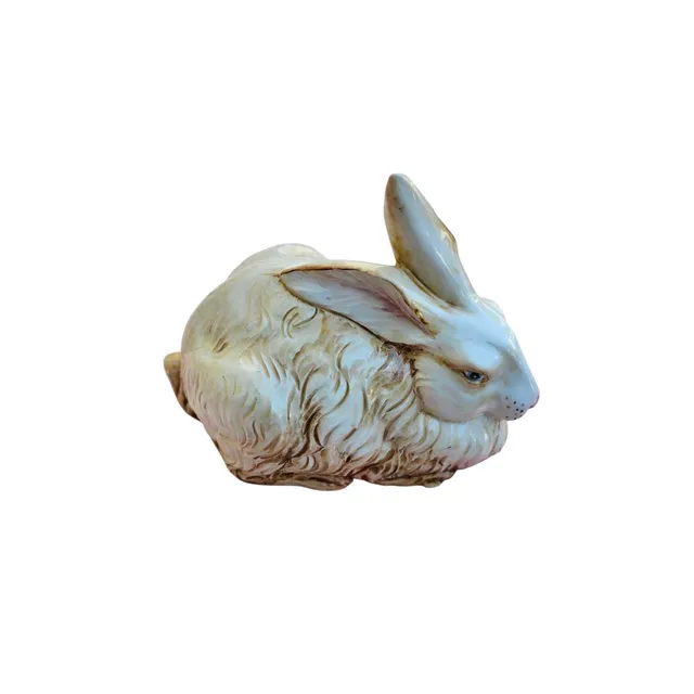 les-ottomans-hase-dekofigur-keramik-handbemalt image 1