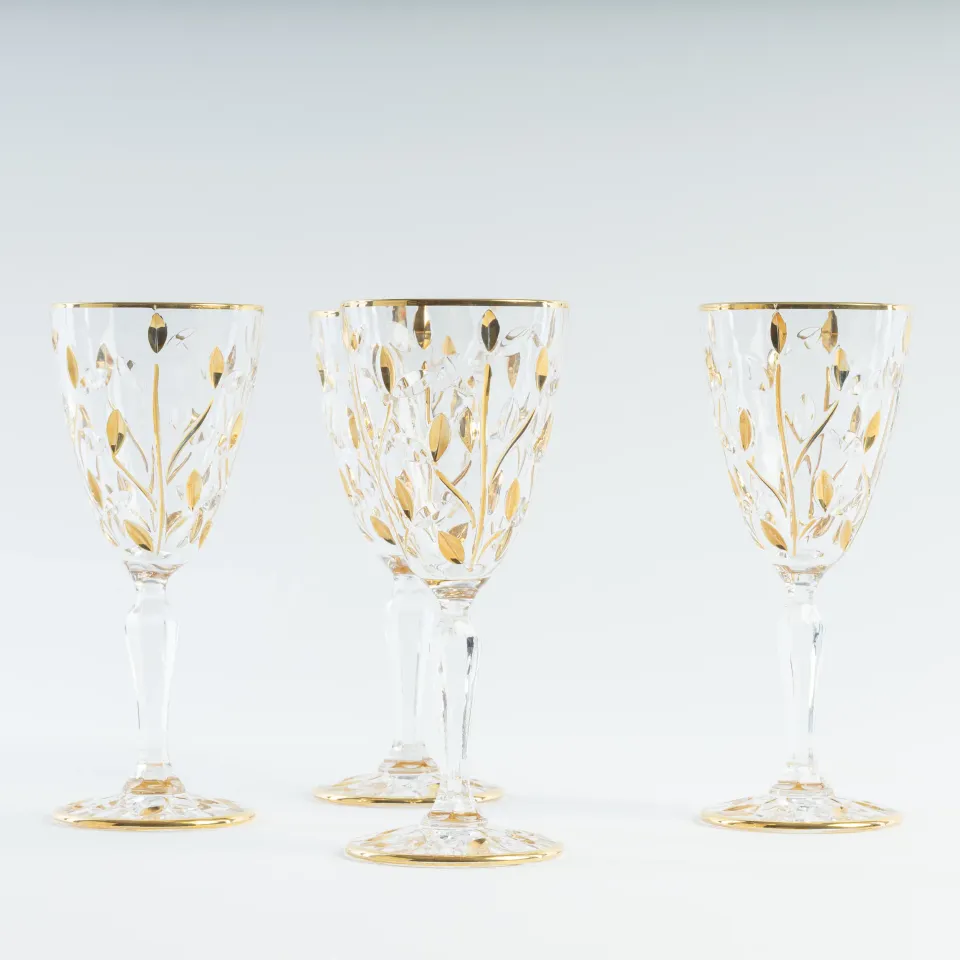 les-ottomans-gold-crystal-fl-ten-champagnergl-ser-4er-set image 1