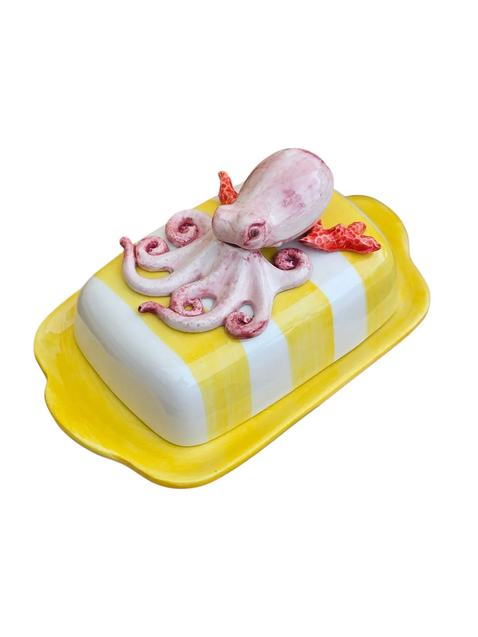 les-ottomans-bu09-butterdose-burriera-aus-handbemalter-keramik image 1