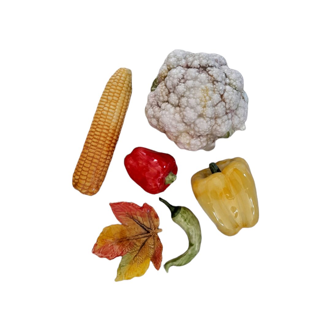 les-ottomans-raccolto-deko-tafelset-aus-keramik-handbemalt-6er-set image 1