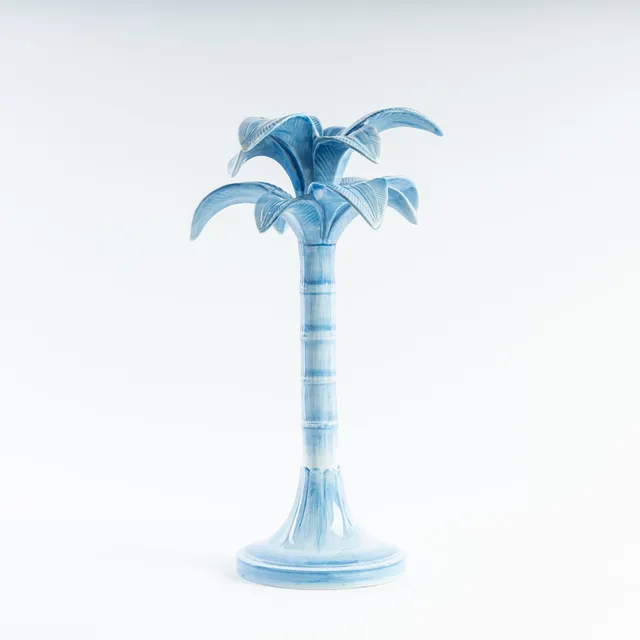 les-ottomans-kerzenhalter-palma-blu-keramik-gro-marb04-handbemalt image 1