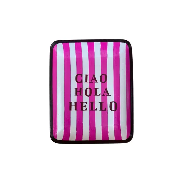 les-ottomans-bella-italia-ciao-vide-poche-aus-handbemaltem-eisen image 1