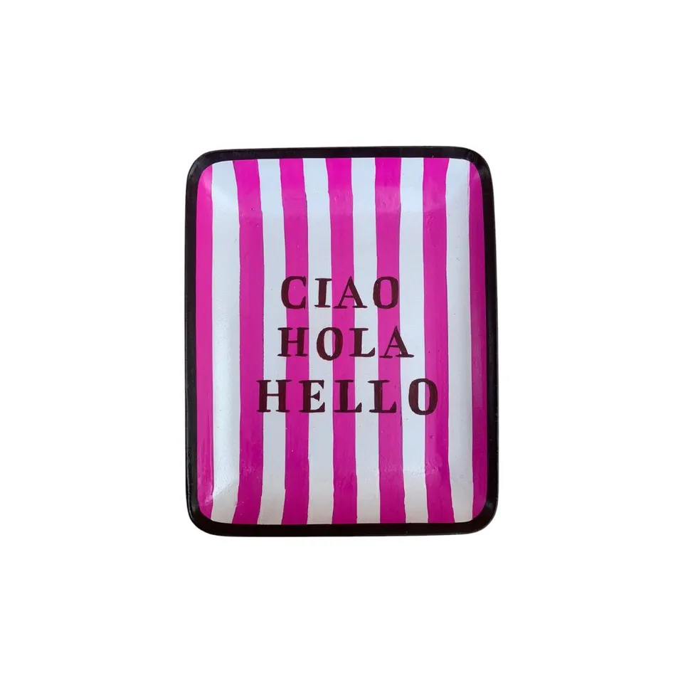 les-ottomans-bella-italia-ciao-vide-poche-aus-handbemaltem-eisen image 1