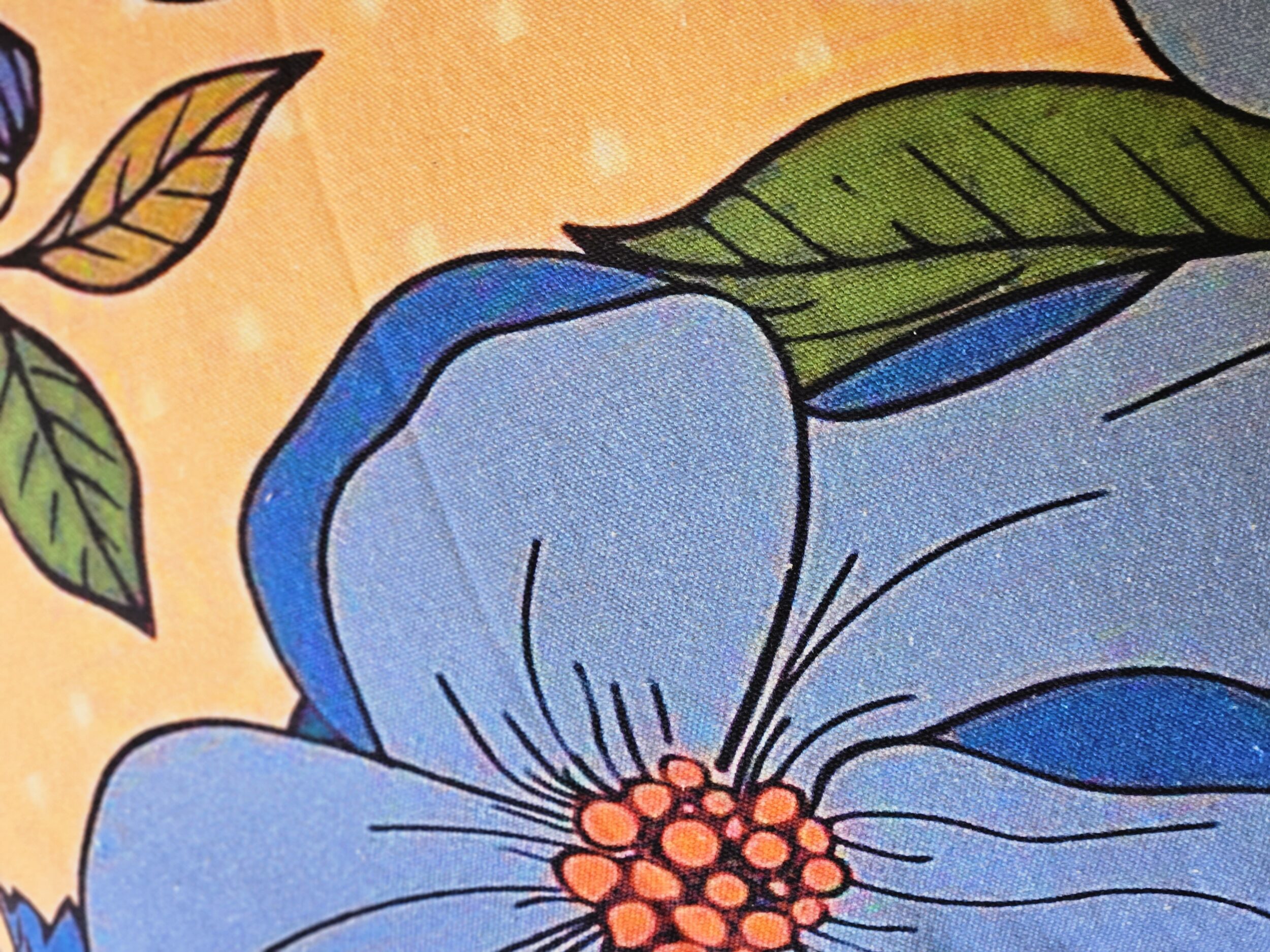les-ottomans-kissenbezug-aus-baumwolle-floral-bedruckt image 3