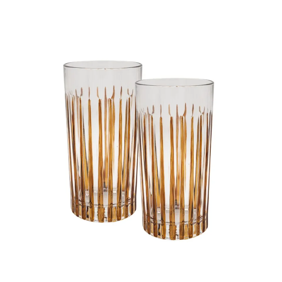 les-ottomans-cocktailgl-ser-kristall-handbemalt-2er-set-braun image 1