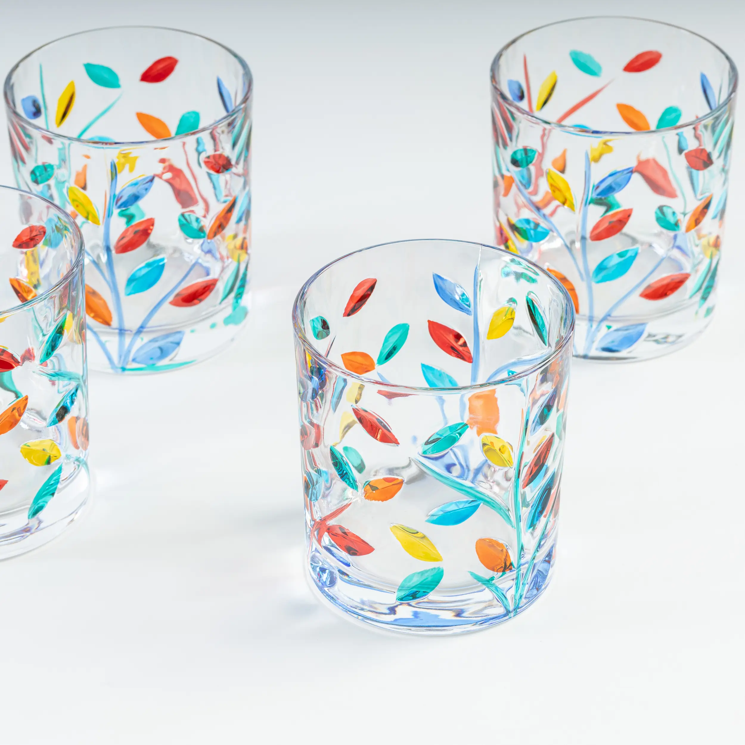les-ottomans-tumbler-set-kristall-mehrfarbig-4-teilig image 4