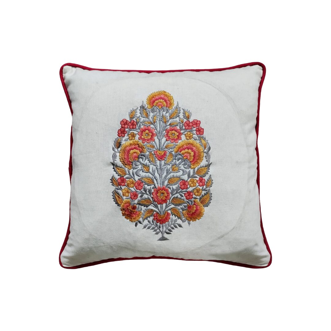 les-ottomans-passage-to-india-inc02-kissenbezug-bestickte-baumwolle image 1
