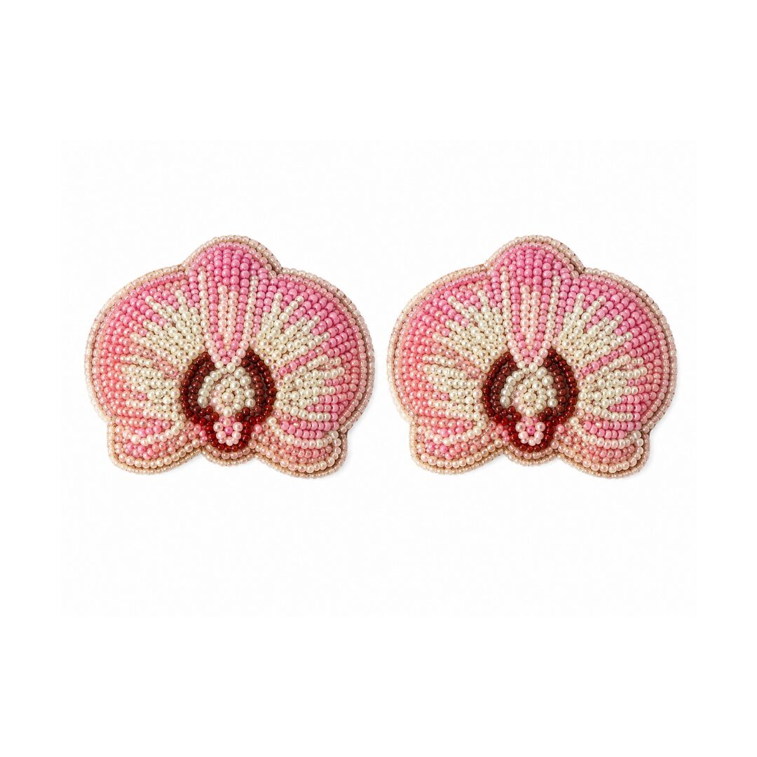 les-ottomans-serviettenringe-mit-perlen-brasilianische-orchideen-2er-set-bor16 image 1